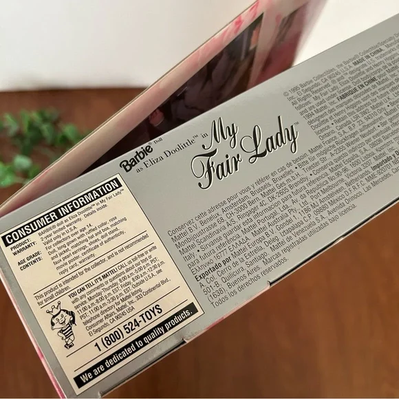 🌸 BARBIE • My Fair Lady “Eliza Doolittle” Barbie Doll (ca.1996) - Picture 12 of 15